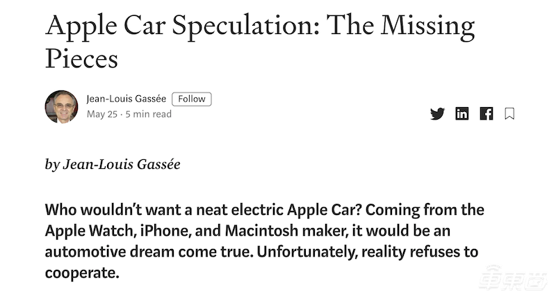 70项专利解密苹果汽车！脑洞太大，特斯拉都追不上