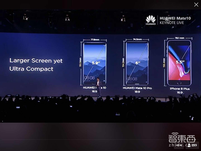 华为AI旗舰手机Mate10/Pro发布 现场11次叫板iPhone【附余承东PPT】