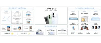 2899元起，vivo S60系列把动态照片和3D空间影像玩出花，自研算法立大功