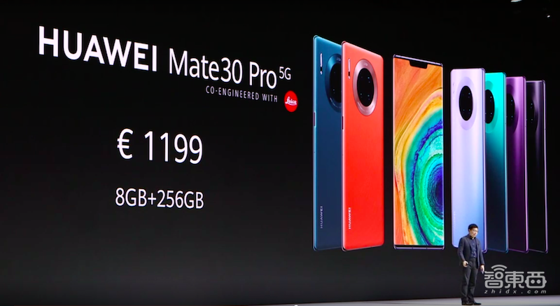 每秒7680帧慢拍逆天!14根5G天线,华为Mate 30发布,智慧屏也来了
