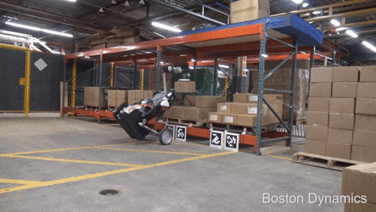 波士顿动力机器人进工厂“搬砖”！1小时搬800箱，16小时不用续航