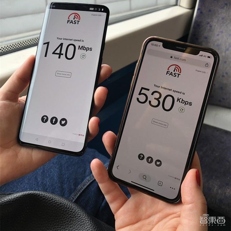 英国伦敦5G网一周使用实测! 比4G快十倍，一天用掉20GB流量