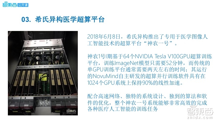 【PPT下载】希氏异构周斌：在医疗领域，为何我们需要一台深度学习超算平台 | 智东西公开课