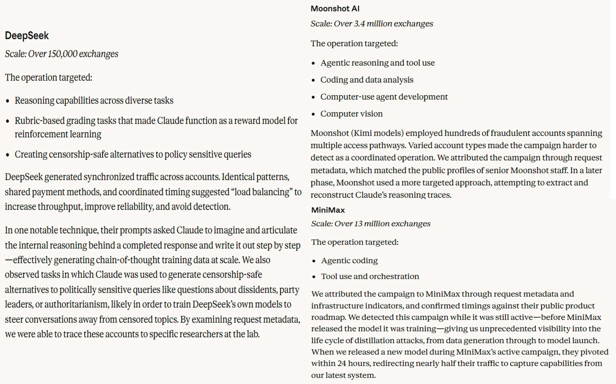 Anthropic指控中国大模型“使诈”,马斯克凶猛炮轰,海外网友贴脸开骂