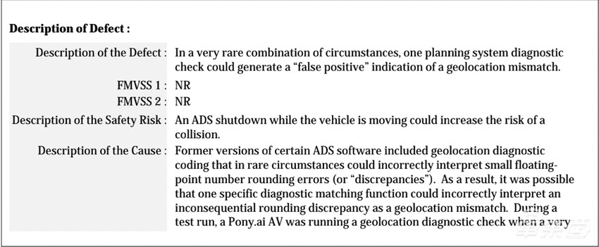 全球首起!小马智行在美召回部分L4自动驾驶系统