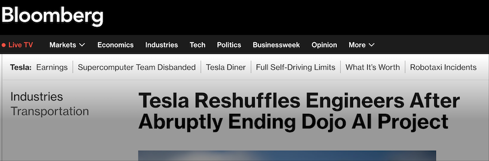 马斯克对内动刀!超算团队整合,全力投向智驾芯片研发