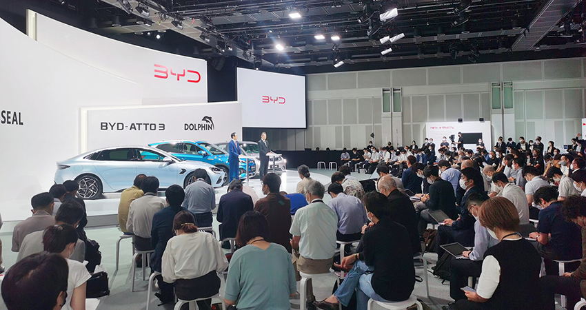 比亚迪电动车，卷向全球