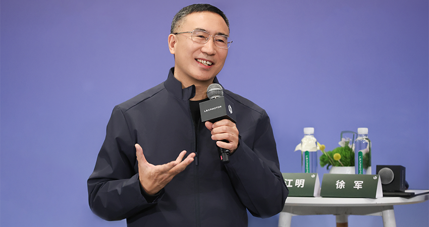 零跑CEO朱江明：400万年销目标有明确时间表，与一汽合作会保证团队实控地位