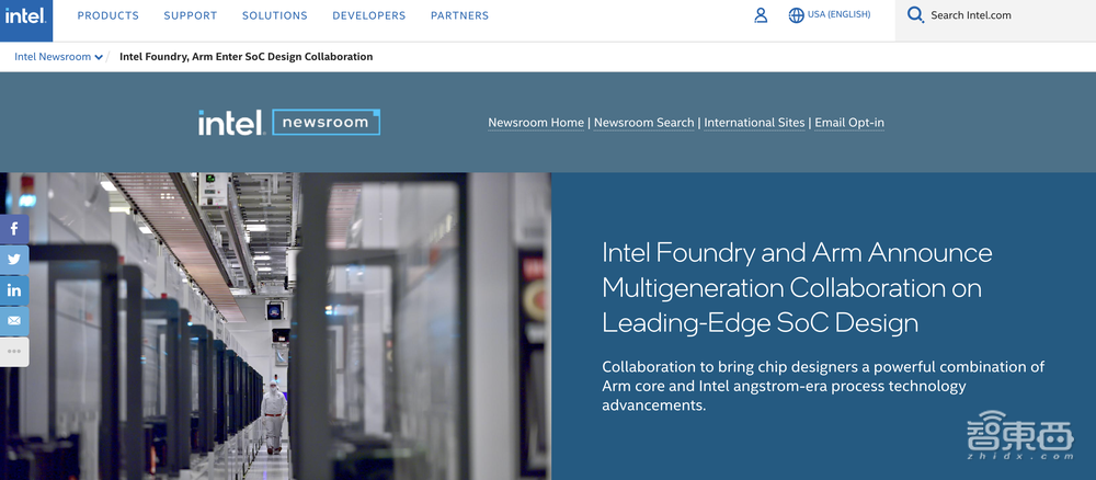 英特尔Arm宣布联手:给高通联发科代工移动芯片