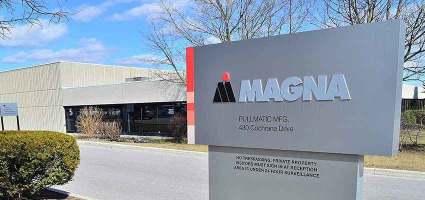 麦格纳2019年Q4利润下滑3.5% 通用罢工和ADAS研发支出是主因