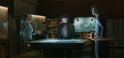 微软高管用全息投影开发布会！推出VR协作平台，传送真人到另一空间