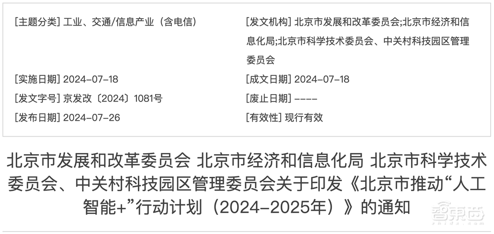 1亿元模型券来了!北京发布AI新政策,76次提及“大模型”