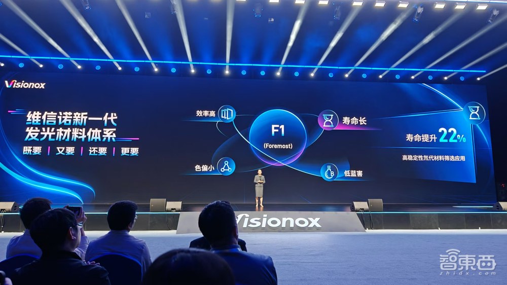 国产OLED技术再突破!维信诺亮出发光材料大招,清华教授解密技术细节