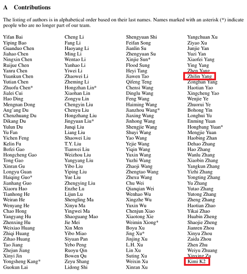 杨植麟合写的技术报告来了！Kimi K2也是作者，还拿了24项开源SOTA