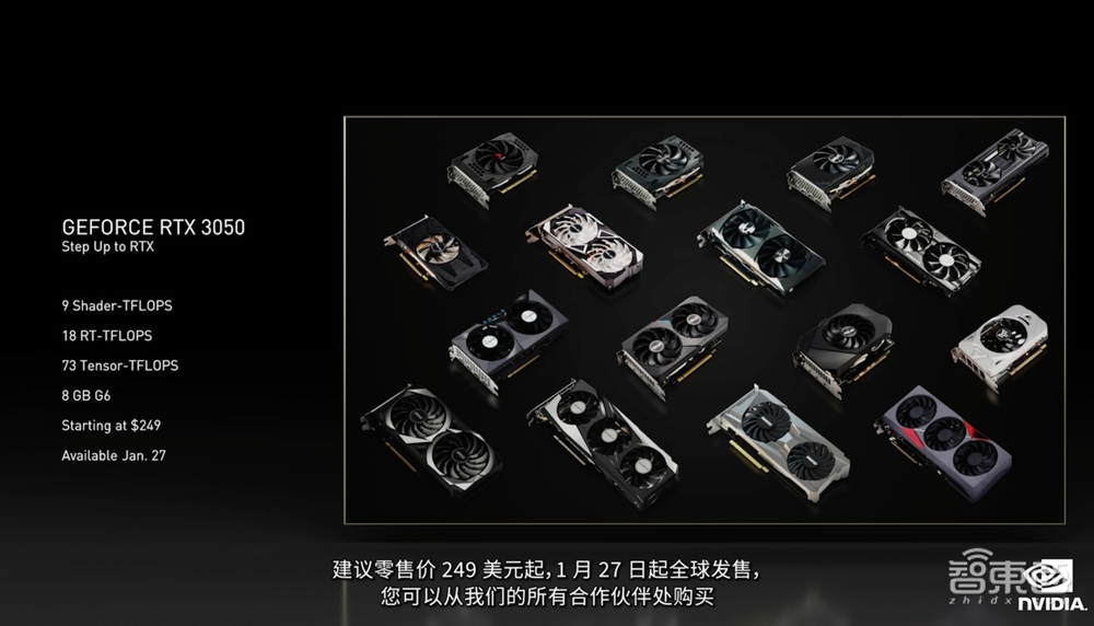 NVIDIA推全新移动端、桌面级GPU,剧透RTX 3090 Ti,笔电性能超过台式机