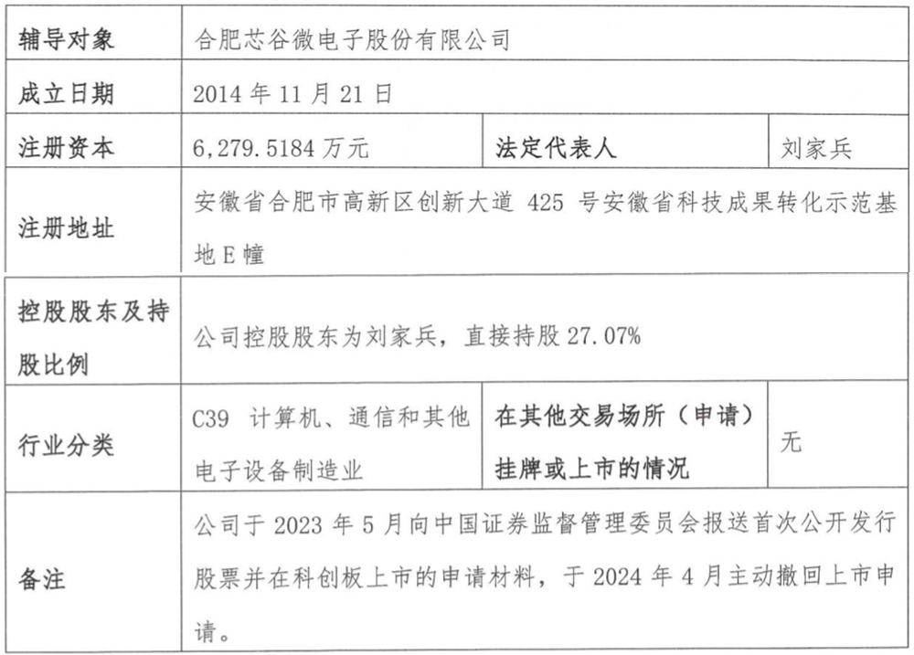 安徽芯片隐形独角兽,重启IPO