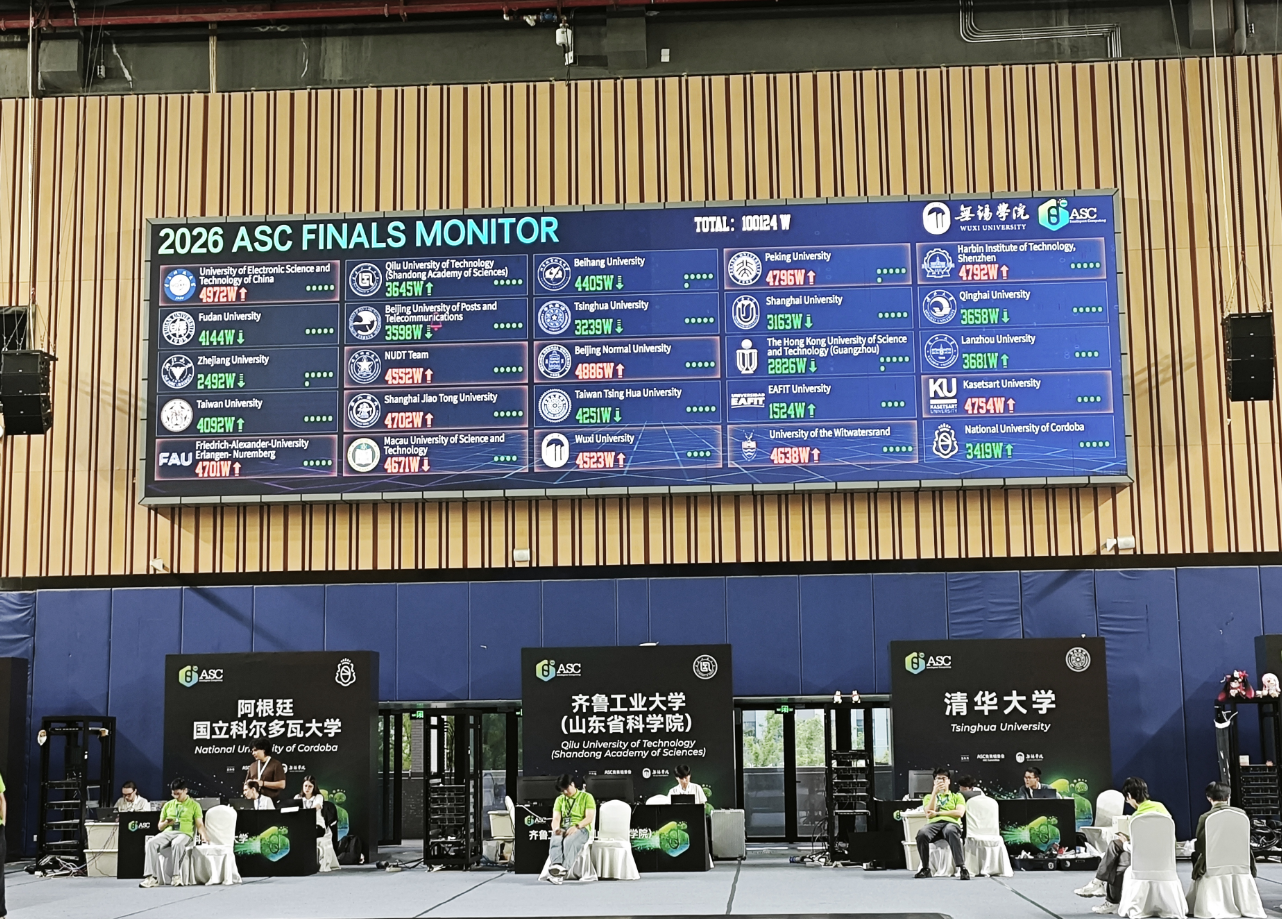 ASC26超算竞赛:北大清华获冠亚军,世界模型成赛题重点,AI Agent帮选手提效