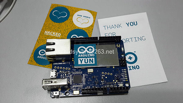60元DIY售价600元的Arduino Yun