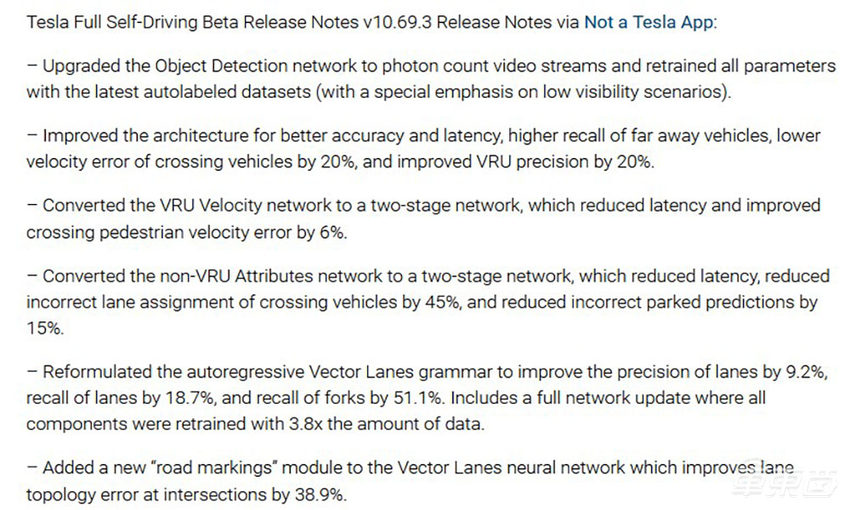 特斯拉FSD再次更新:升级神经网络以提高整体性能