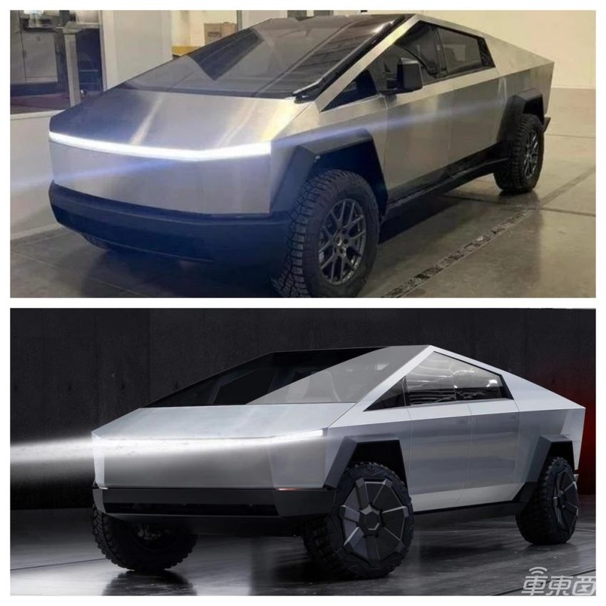 特斯拉Cybertruck或今年量产！海外网友拍到测试车身影