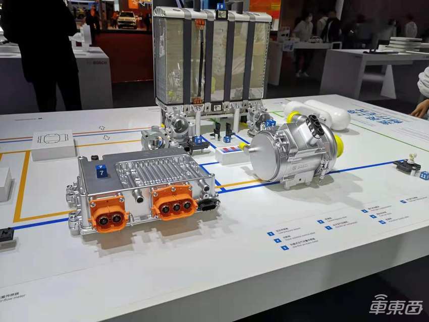 博世展出氢能源解决方案 70台氢动力卡车或今年投入运营