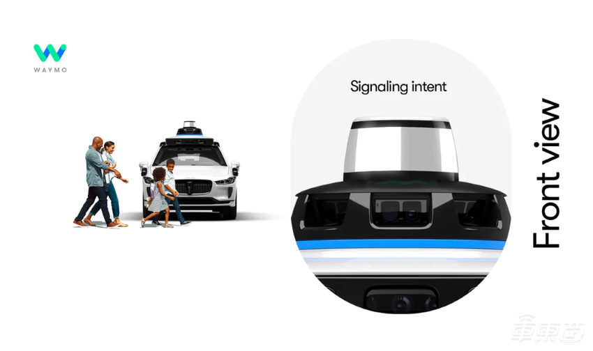 Robotaxi如何与行人“对话”？Waymo在车上装了音视频提醒设备