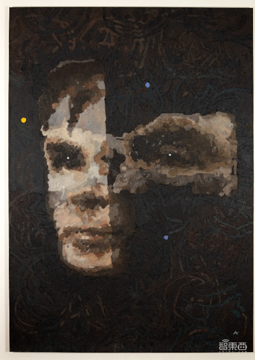 AI人形机器人作画,一幅卖了800万