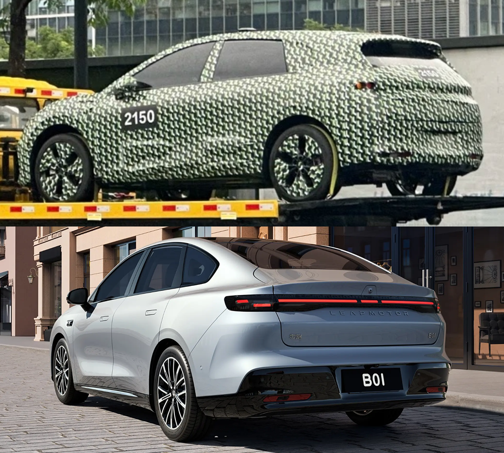 疑似零跑B05谍照曝光!定位掀背车造型运动,计划于年内上市