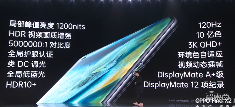 120Hz 3K屏来了！OPPO新旗舰Find X2自研黑科技有点“猛”