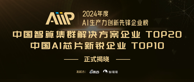 AiiP两大智能计算榜单揭晓：2024中国智算先锋TOP 20，中国AI芯片新锐TOP 10