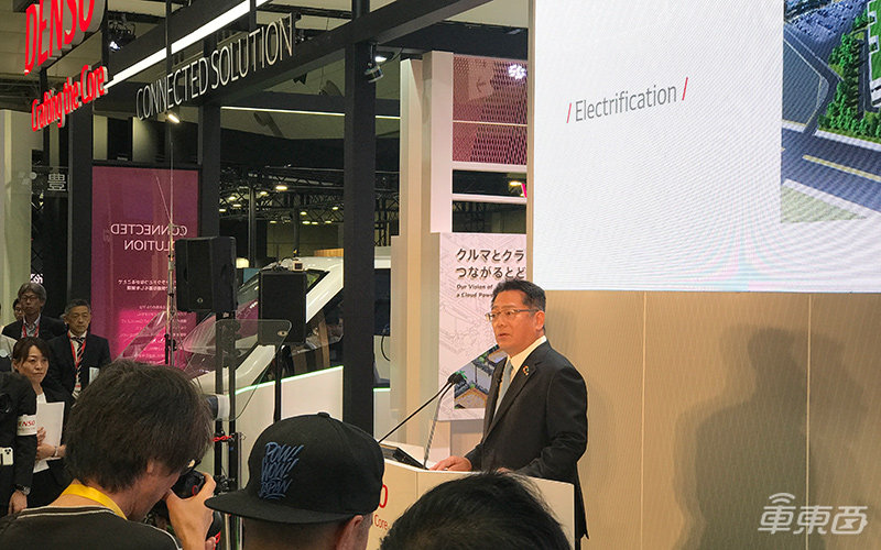 電裝攜三大解決方案亮相東京車展 CEO現(xiàn)場揭秘四化布局