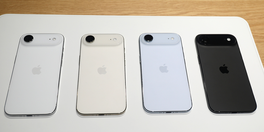 iPhone Air真机惊艳!一小时极限体验苹果秋季全系新品