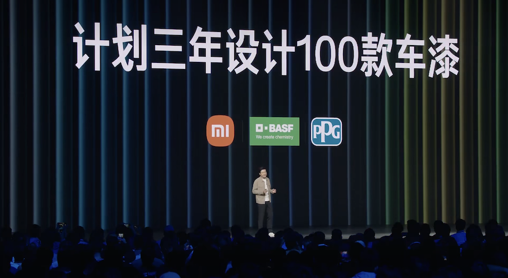 小米汽车推出定制服务：选配超过10万可选！雷军给特斯拉理想打广告