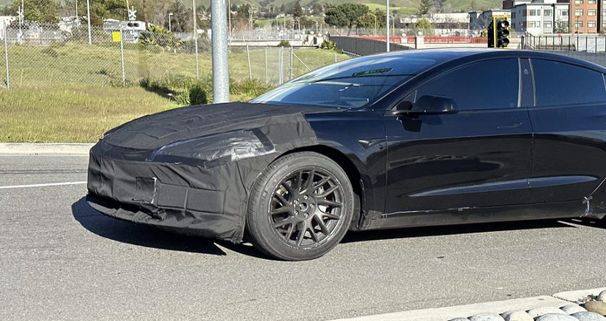 传特斯拉新款Model 3已试生产，外观内饰全更新，售价或20万元