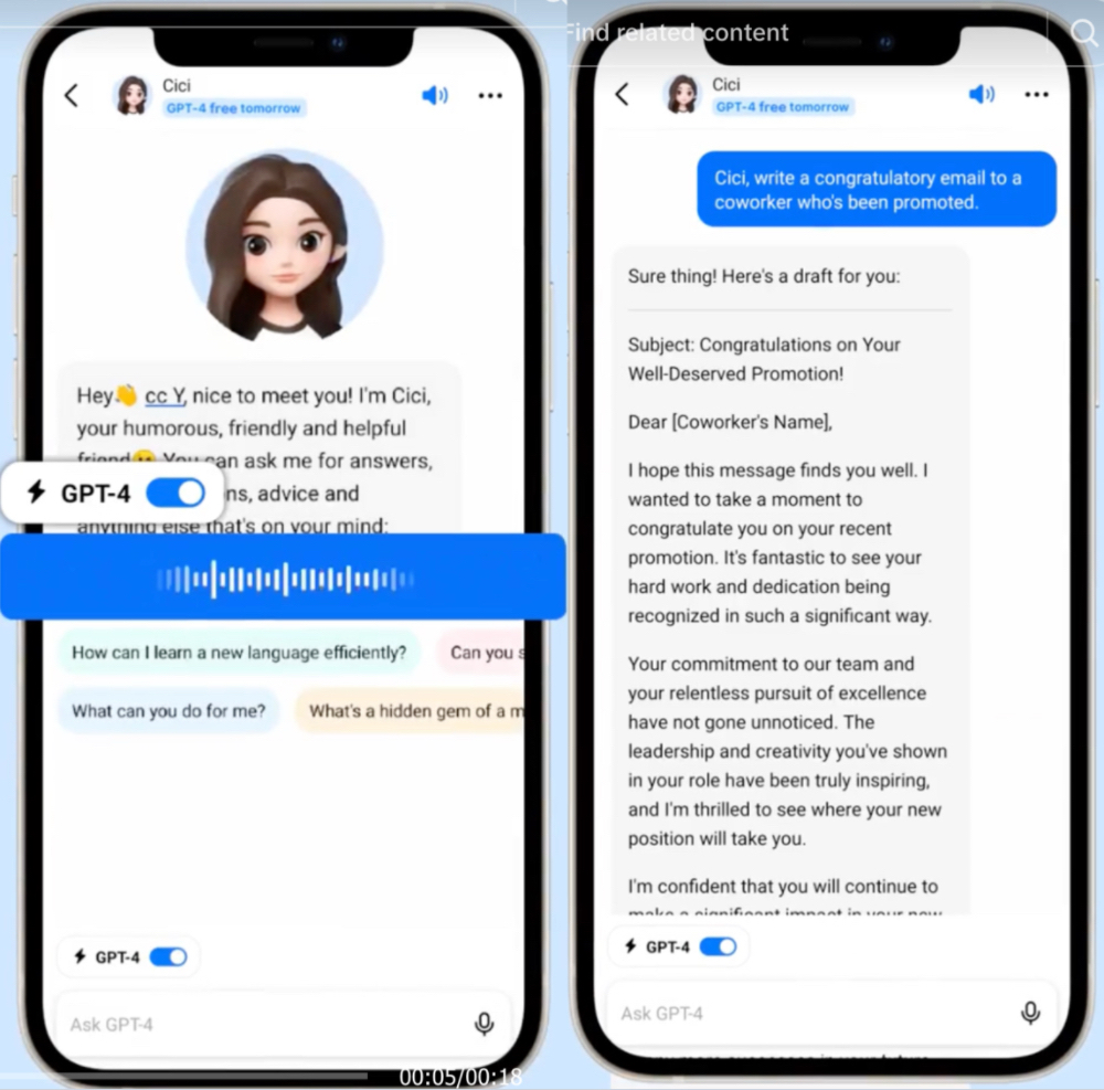 字節(jié)給豆包換個發(fā)型，在海外火了