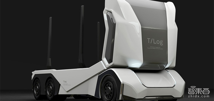 外形奇特！瑞典创企推无人运木车T-Log