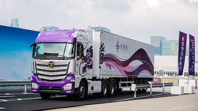 嬴彻1号L3级自动驾驶卡车正式亮相！硅谷核心团队现身