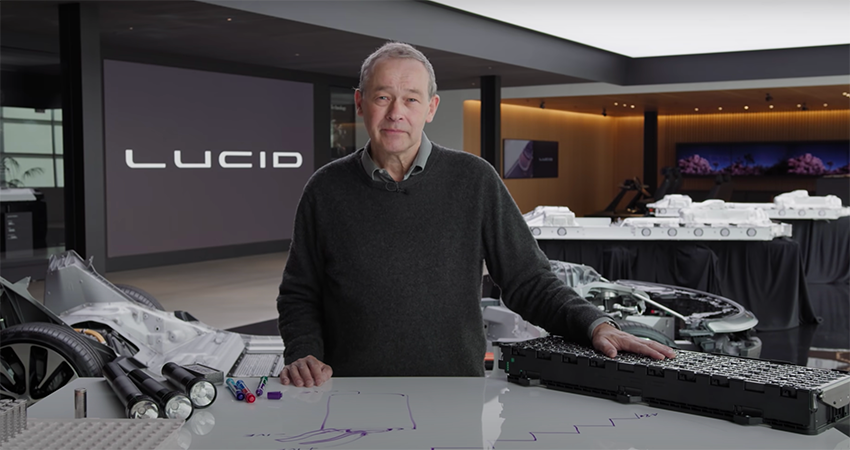 滑板底盘、底部散热,Lucid CEO亲自下场揭秘电池技术
