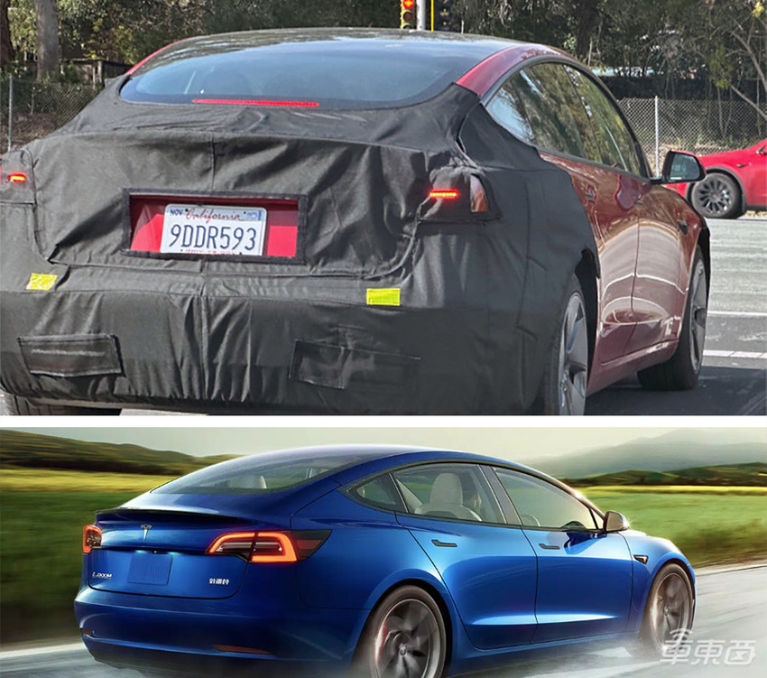 Model 3改款真车首曝！揭秘三大改变，最快下月投产