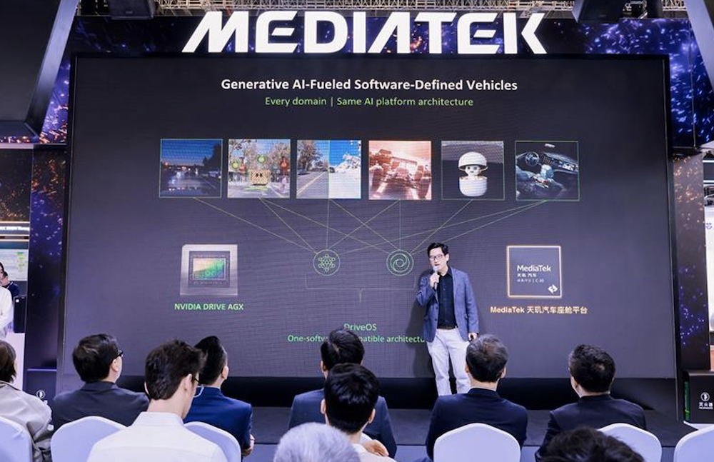 双AI引擎引领舱驾融合！联发科天玑C-X1携手英伟达炸场上海车展
