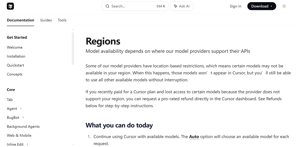 AI开发圈地震!Cursor多款模型在中国大陆不能用了,程序员要求退钱