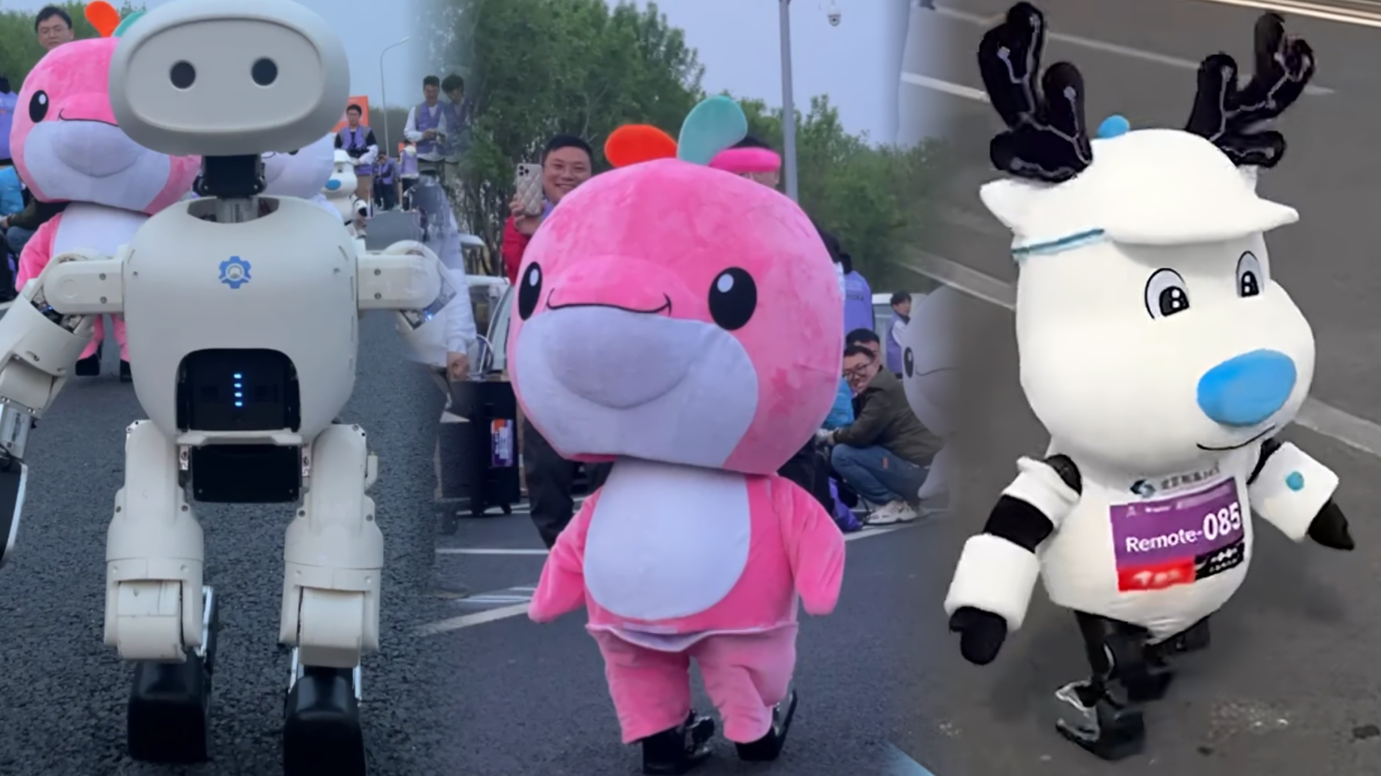 人形机器人马拉松，“豆包”参赛，“齐天大圣”夺冠！