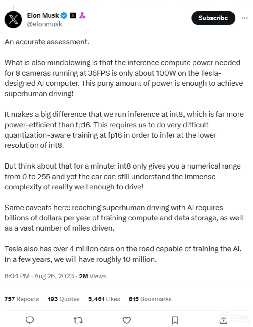 评论区炸锅了！马斯克直播路测FSD，45分钟仅接管一次