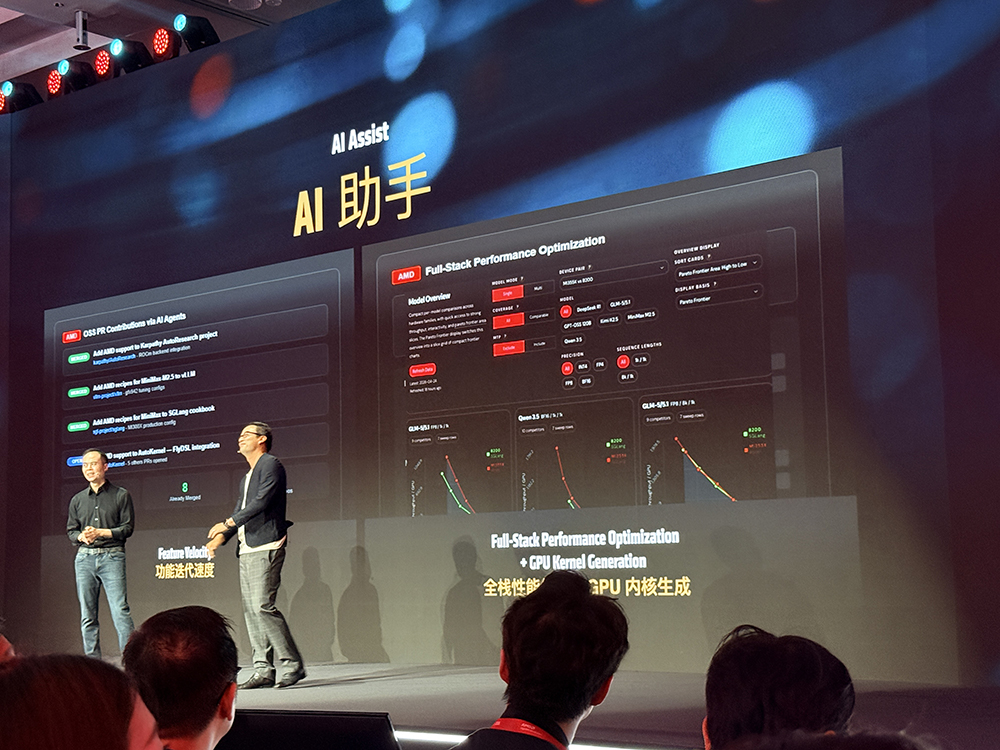 苏姿丰上海激情演讲!对谈李开复,AMD已适配小米大模型,狂赞中国AI生态