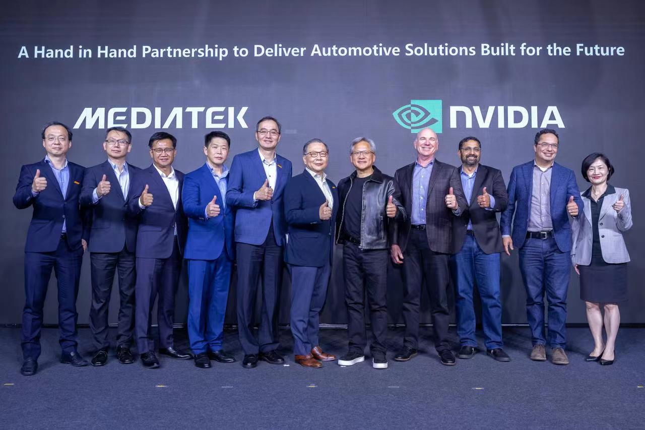 MediaTek与NVIDIA携手合作,为汽车行业提供全产品方案