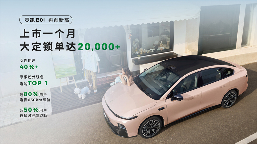零跑B01第10000台交付，B10摩根粉成都车展首发