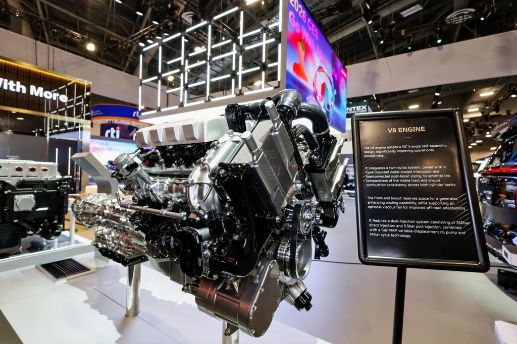 从“会思考”的VLA到自研V8：长城汽车在CES26秀出全动力技术矩阵