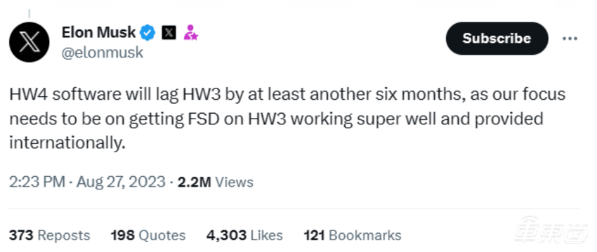 评论区炸锅了！马斯克直播路测FSD，45分钟仅接管一次