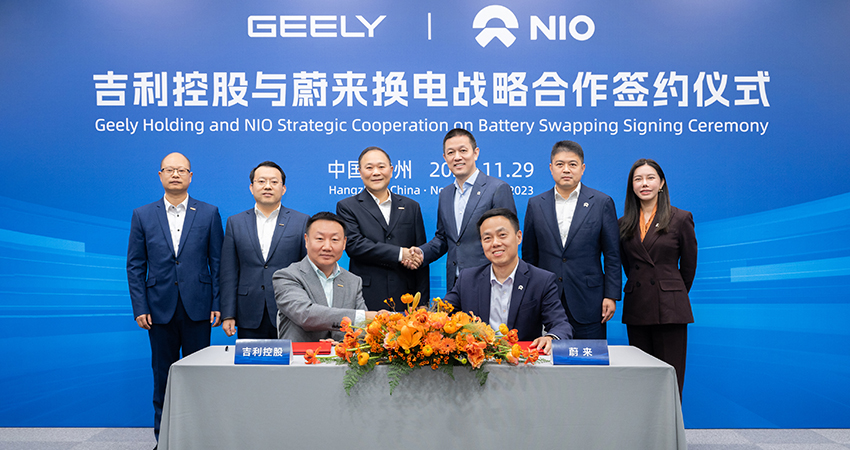 吉利长安结盟蔚来幕后：换电站已变身国家“新基建”