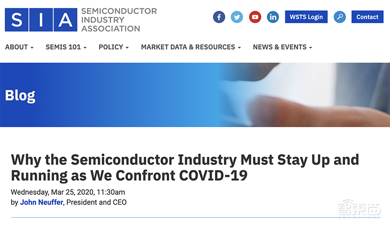 美国半导体产业协会上书特朗普：疫情中应确保半导体产业运营